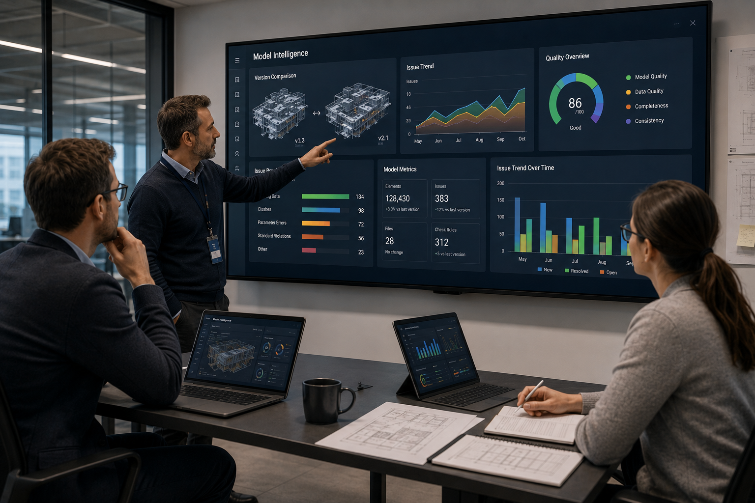 Why Project Managers Should Not Wait for BIM Reports Once a Month